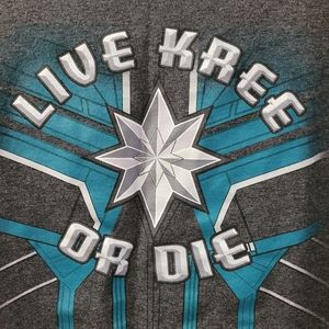 Disney Marvel Tshirt Live Kree or Die size XL